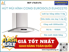 Máy hút mùi kính cong  Eurogold EUH02270